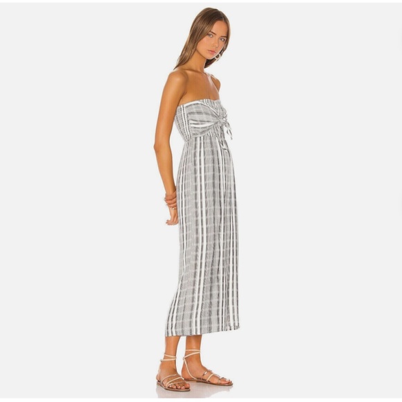 NWT L*Space Strapless Jumpsuit Romper One Piece Wide Leg - Picture 2 of 14